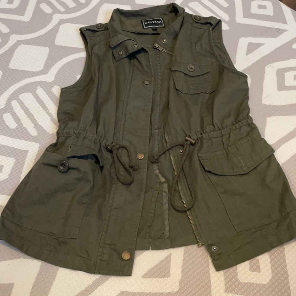 Army Green Vest